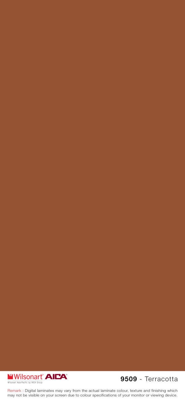 9509-DR Terracotta | Wilsonart High Pressure LaminateSingapore | Mporos